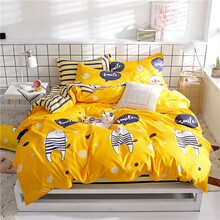 被套单件 双人褥套单独床单床盖秋冬夏1.8m200×230芦荟棉卡通学生单人被罩1.5米2.0m 地鼠 180x200cm单件被套