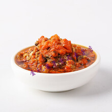 【真蟹黄】蟹黄酱秃黄油蟹肉大闸蟹粉螃蟹拌饭即食蟹膏瓶装蟹黄油 250克纯蟹黄(特惠大瓶装)