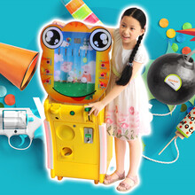 2021年小猪乒乓球乐园高尔夫金鸡下蛋梁二大炮乐园弹珠游戏机吉童 2021年青蛙乒乓球