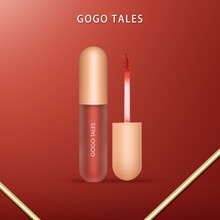 戈戈舞（GOGOTALES）冰淇淋唇泥丝绒雾面哑光唇釉学生款平价口红 戈戈舞冰淇淋唇泥06#赤茶番茄