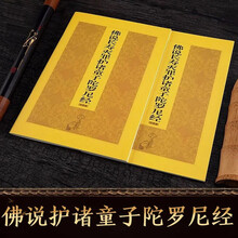 护诸童子经注音版读诵本佛说护住童子陀罗尼经简体拼音大字版佛教经书念诵佛经结缘 32K【护诸童子陀罗尼经】