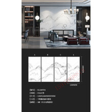 通体大理石大板连纹瓷砖1200x2400简约别墅岩板玄关电视背景墙砖 款式1