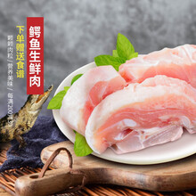 鳄珍鳄鱼生鲜肉 鳄鱼中段肉新鲜现杀网红食材顺丰冷运含食谱 鳄鱼肉900g/3包装