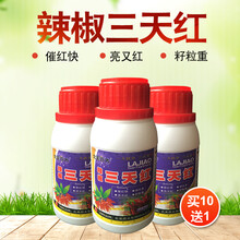 辣椒一喷红专用辣椒催红素催熟催红着色剂 增加果重膨果微量元素 五瓶