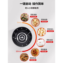 康佳智能全自动电热蒸饭柜蒸箱商用电蒸箱蒸柜饭堂食堂厨房蒸饭车 电气两用款联系客服