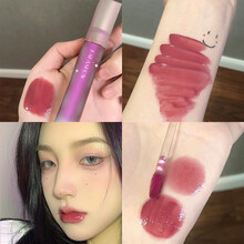 【第二支10元~】贝壳镜面酵水光唇釉果汁色口红玻璃唇彩蜜女小众唇釉 05#半熟葡萄