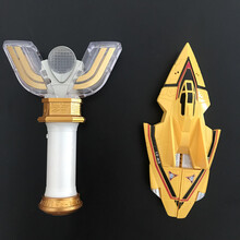 迪迦奥特曼变声器 迪加变身器召唤器发光 戴拿闪光剑模型 新款神光棒+声光黄飞机