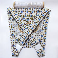 传统四爪婴儿背带后背前抱式老式宝宝小孩背带四季通用款透气轻便 小号疏网小狗狗10-30斤宝宝使用