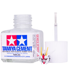 水贴软化剂 田宫胶水高达模型专用速干溜缝胶水塑料ABS专用工具辅料 白盖胶水 87003