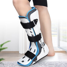 麦德威（medwe）医用踝关节固定支具 足踝脚踝跖骨骨折康复支架小腿扭伤骨裂护具脚部矫正器石膏鞋足托 行走长款左脚+适用于踝足小腿固定 L（40~44码）