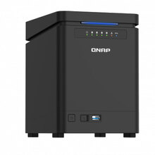 威联通（QNAP）TS-453Dmini 8G内存四盘位nas网络存储（TS-453Bmini升级） TS-453Dmini(8G) 8T(希捷酷狼4T*2)