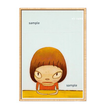 维格列艺术 奈良美智 海报画作 《让我们谈谈荣耀》 潮流家居装饰挂画 36.4*51.5cm Lea’s Talk About Glory