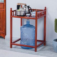 苏汀小镇红木家具非洲花梨（学名：刺猬紫檀）小茶几实木新中式茶水柜茶桌茶台泡茶桌小户型边桌角几Q 茶几：长50*宽43*面高57(总高70)cm