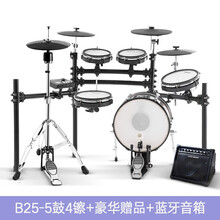 贝琪（Betsy）【香港品牌】电子鼓架子鼓成人儿童初学者家用专业入门乐器电鼓 B25网状鼓盘(5鼓4镲)+豪华赠品+豪华蓝牙音箱