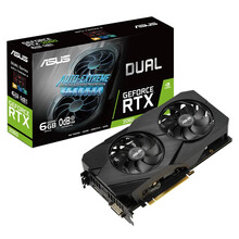 华硕（ASUS）DUAL-RTX2060-EVO 系列RTX2060电竞游戏显卡 DUAL-RTX2060-6G-EVO