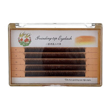 嫁接睫毛3D一秒开花三叶草Y型仙朵yy山茶花种植美睫水貂毛超软w毛