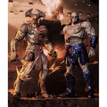 蝙蝠侠手办 麦克法兰正义联盟DC反派达克赛德荒原狼人蝙蝠侠人偶模型手办 爆甲版达克赛德