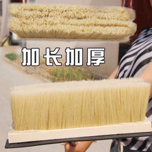 加长柄伸缩杆洗车刷子长毛软毛货车大客车除尘拖把毛刷清洗刷子 26cm加密长毛刷头无杆