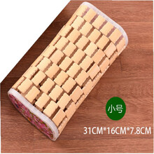 竹枕头颈椎修复 夏天枕头竹子 夏凉枕 夏季麻将竹枕头空心透气单人实木竹子编汗蒸房颈椎枕夏天凉席枕头 1个小号竹枕头(拍5送1)