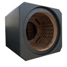 捷力 蜂窝箱 汽车音箱 空音箱体 8寸10寸12寸15寸低音炮空箱 15寸黑皮密封款