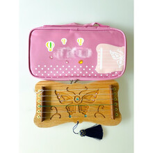 古筝练指器指法训练手指练习器练手器便携迷你筝6弦小古筝可调音 蝴蝶款+超值套餐