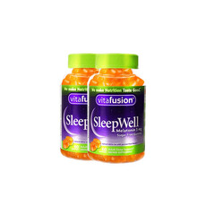 vitafusion褪黑素软糖片sleepwell退黑素强效改善睡眠软糖美国进口 【睡眠软糖2瓶装】60粒/瓶