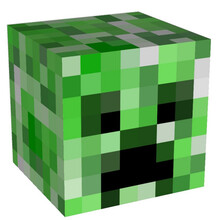 我的世界头套头盔1:1可穿戴钻石剑纸模型玩具摆件装饰diy 苦力怕头套