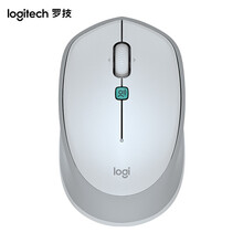 罗技 （Logitech ）VOICE M380语音鼠标 无线鼠标 办公鼠标 AI智能语音输入翻译 太空银