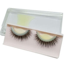 免胶水 假睫毛 自然 自粘 仿真 网红 素颜 裸妆 初学者 社会 持久平替 一盒装 自然款