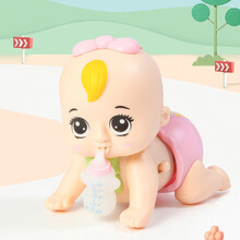 木丁丁 宝宝学爬神器电动爬行娃娃声光音乐婴幼儿早教引导爬行6-12月男孩女孩儿童玩具六一儿童节礼物