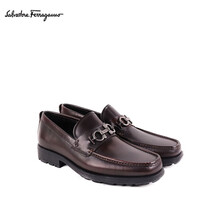 菲拉格慕(Salvatore Ferragamo) 2021春夏 男士GANCINI莫卡辛鞋 0671793_3E _100