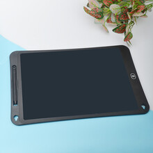 儿童画板液晶手写板幼儿宝宝家用绘画涂鸦写字画画玩具电子小黑板 【15寸彩屏】【黑】【换电池版】