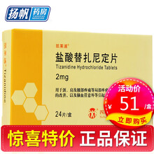 凯莱通 盐酸替扎尼定片2mg*24片/盒 10盒装