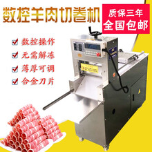 甄樽（ZHENZUN）羊肉切片机数控商用全自动肥牛羊肉卷冻肉自动羊肉切片机刨肉机切肥牛刨肉机 单卷数控切片机