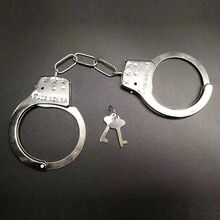 奎茗儿童玩具枪男孩玩具儿童吃鸡装备cos道具电动手铐对讲机 手铐