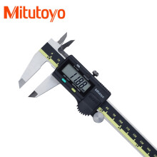 三丰电子数字数显游标卡尺0-150-200-300日本Mitutoyo原装进口带数据输出 接口 公英制 0-300_0.01mm