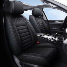 车鞍2016新款荣威RX5专用汽车座套四季通用坐垫全包围座垫皮座椅套 TP-05皮标准全黑
