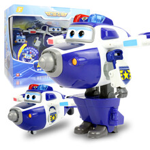 奥迪双钻 超级飞侠玩具第9季超级宠物变形机器人佩佩雷克金小子套装乐迪包警长 【变形合体】超级飞侠包警长VS警宝