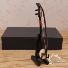 京炫（JINGXUAN)民乐古筝二胡琵琶柳琴迷你乐器模型摆件中阮葫芦丝笙扬琴古琴竹笛 10厘米板胡【送盒子支架】