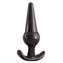 久爱 八款后台肛塞 刺激后庭+刺激前两用 多款可选 女用器震动棒情趣性用品 明珠宝塔小号-黑色