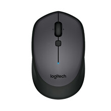 罗技/Logitech M336鼠标 灰色无线蓝牙鼠标 办公鼠标 对称鼠标 