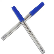 洁中舒兽用玻璃水银体温度计体温表猪用玻璃猪牛羊用软头 10支