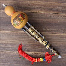 天然紫竹葫芦丝音准音质好c调降b调大人小孩学生初学葫芦丝乐器 三音紫竹葫芦丝C调+A套餐 天然葫芦天然紫竹