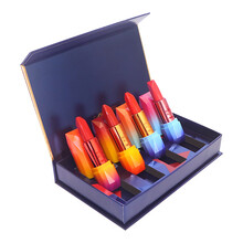 王者荣耀联名口红套装限量版花木兰学生七夕情人节小样送女友 王者荣耀4支套装口红