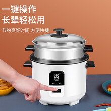 三角牌（Triangle）迷你电饭煲小 1.5升家用带蒸笼小型不沾内胆1-3-5人用 4升老式电饭锅 6升厚胆（适合6-8人）下单配送3件套