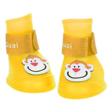 Beffor贝普 宠物狗狗鞋子防水雨鞋比熊泰迪小狗雨鞋猫鞋子衣服脚套鞋套 L码（款式颜色随机）