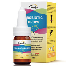 圣哺乐（sundpro）益生菌儿童8ml*1鼠李糖乳杆菌GG 乳双歧杆菌Bi-07 宝宝用意大利进口