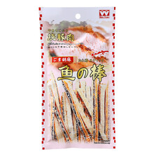 香港华园三文鱼猪肉味日式风味鳕鱼棒即食鳕鱼条休闲特产小吃45g 猪肉味鳕鱼棒