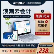 浪潮（inspur）云财务软件 云会计 出纳记账做账代账管理办公软件 财务系统管理erp网络版 标准版加用户（单拍不发）