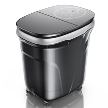 【旗舰新品】 长虹（CHANGHONG）足浴盆全自动泡脚桶 电动洗脚盆足浴按摩加热泡脚盆洗脚足浴桶 45CM高深桶+太极按摩+镜面触控+无水熏蒸